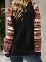 Lässig Ethnisch Sweatshirt