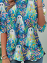 Lässig Halloween Rundhals Langarm T-Shirt