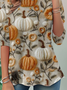 Lässig Halloween Rundhals Langarm T-Shirt