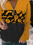 Lässig Rundhals Halloween Sweatshirt
