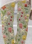 Retro Geblümt Print Lang Leggings