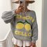 Damen Wolle/Stricken Farbblock Langarm Bequem Lässig Strickjacke
