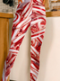 Lässig Weihnachten Süßigkeiten Lang Leggings