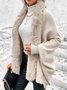 Damen Wolle/Stricken Ethnisch Langarm Bequem Lässig Strickjacke
