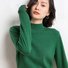 Damen Garn/Wollgarn Unifarben Langarm Bequem Lässig Pullover