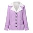 Damen Unifarben Parker Mantel Schwer Weit Gepolstert Jacke