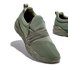 Lässig Unifarben Schnürung Flach Outdoor Sneakers