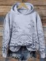 Lässig Kapuze 3d Drucken Sweatshirt