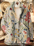 Damen Ethnisch verdicken Weit Jacke