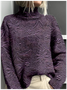 Retro Mock Neck 3d Drucken Sweatshirt