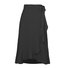 Retro Unifarben A-Linien Mittlere Taille Midi Rock