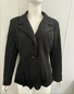Damen Unifarben Schnalle Regelmäßig Weit Blazer