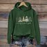 Lässig Kapuze Tier Sweatshirt