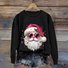 Lässig Rundhals Tier Sweatshirt