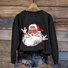 Lässig Rundhals Geblümt Sweatshirt Reißverschluss