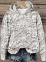 Lässig Kapuze 3d Drucken Sweatshirt