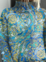 Lässig Rollkragen Ethnisch Sweatshirt