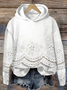 Lässig Kapuze Truthahn Sweatshirt