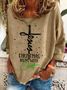 Lässig Rundhals Weihnachten Sweatshirt