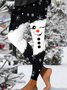 Damen 3d Drucken Retro Alle Jahreszeiten Lang Leggings