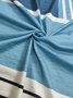Damen Geometrisch Zweiteiliges Set Täglich Langarm Lässig Frühling/Herbst Bluse mit Hose Matching Set