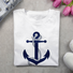Lässig Gestreift Rundhals Langarm T-Shirt