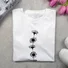 Lässig Geblümt Rundhals Langarm T-Shirt