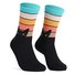 Katze und Hund Regenbogen Tube Baumwolle Socken