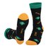 Kleeblatt Jacquard NS. Patricks Day Dick Mittel Tube Baumwolle Socken