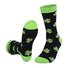 Kleeblatt Jacquard NS. Patricks Day Dick Mittel Tube Baumwolle Socken