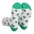NS. Patricks Day Gestreift Mittler Tube Baumwolle Socken