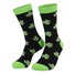 Kleeblatt Jacquard NS. Patricks Day Dick Mittel Tube Baumwolle Socken