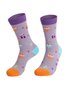 Geburtstag Geschenk Farbe verstopft Print Socken