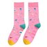 Geburtstag Geschenk Farbe verstopft Print Socken
