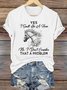 Lässig Tier Rundhals Kurzarm T-Shirt