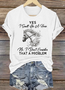 Lässig Tier Rundhals Kurzarm T-Shirt