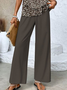 Damen Geblümt Rundhals Ärmellos Bequem Lässig Print Bluse mit Hose Zweiteiliges Set