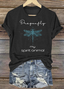 Lässig Tier Rundhals Kurzarm T-Shirt