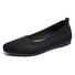 Sommer Unifarben Spitz Flach Schuhe für Damen, Lässig und Atmungsaktiv, ladies' Hohl Textil Schuhe, Französisch Stil, NEIN-ermüdend Schuhe