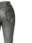 Lässig 3d Drucken Caprihosen Elastische Taille Hose