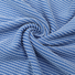Damen Gestreift Rundhals Kurzarm Bequem Lässig Print Minikleid