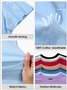 Lässig Textbriefe Rundhals Kurzarm T-Shirt