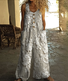 Damen Unifarben Rundhals Ärmellos Lässig Sommer Baumwolle Jumpsuit