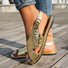 Lässig Unifarben Slip On Flach Rutschfest
