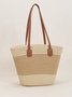 Neu Stroh Tasche Damen Sommer Handtasche Strand Handtasche GROSSE KAPAZITÄT Gewebe Umhängetasche hochwertig Eimer Tasche