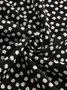 Damen Polka Dots Fünfte Hose Hose Lässig Sommer Hose