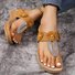 Retro Unifarben Slip On Niedrig Rutschfest
