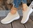 Lässig Unifarben Slip On Niedrig Slip On