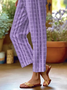 Damen Geometrisch Lang Hose Lässig Frühling/Herbst Hose