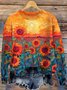 Damen Wolle/Stricken Tier Langarm Bequem Lässig Pullover